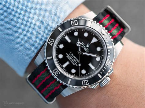 bond rolex sub nato|rolex submariner strap options.